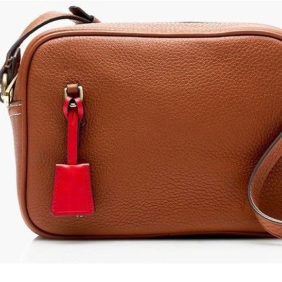 J. Crew Handbags - J. Crew | Italian Leather Signet Bag Brown